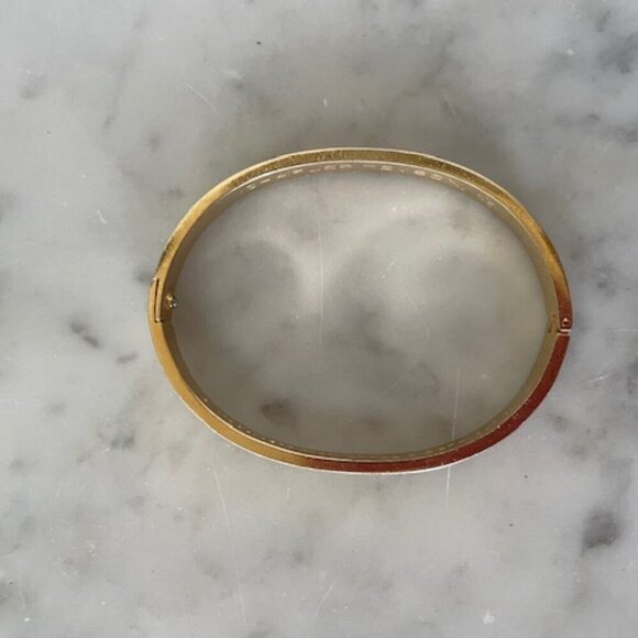 CHARLES REVSON Love Bracelet by Aldo Cipullo 1970 Gold Elecroplate - Picture 13 of 17